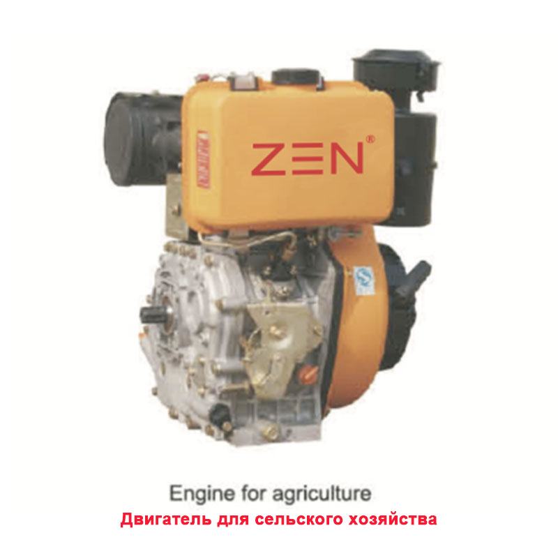 Single cylinder diesel engine