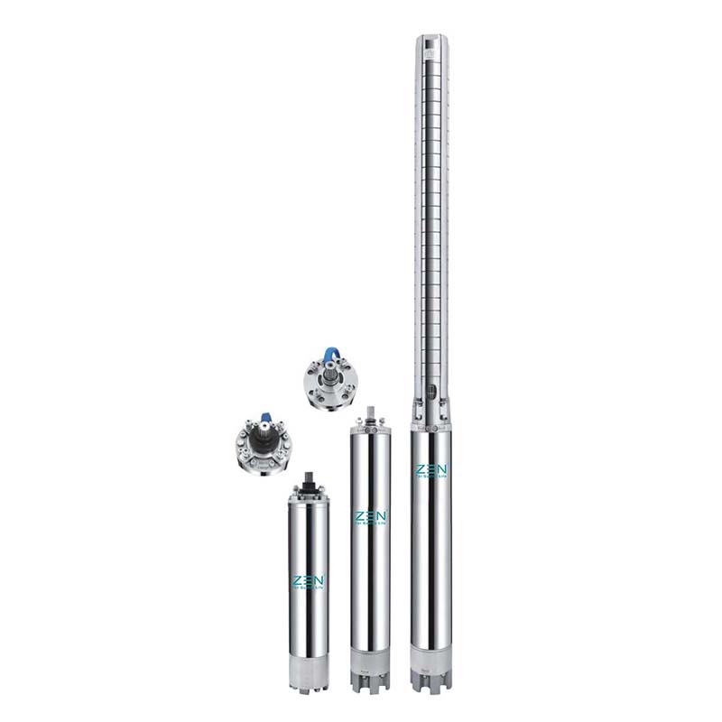 6SP Water Filled Stainless Steel Deep Well Pump